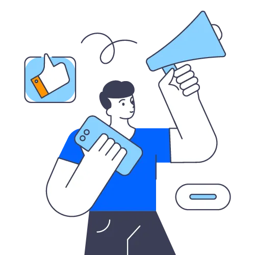 Gestione Social Networks Icone -